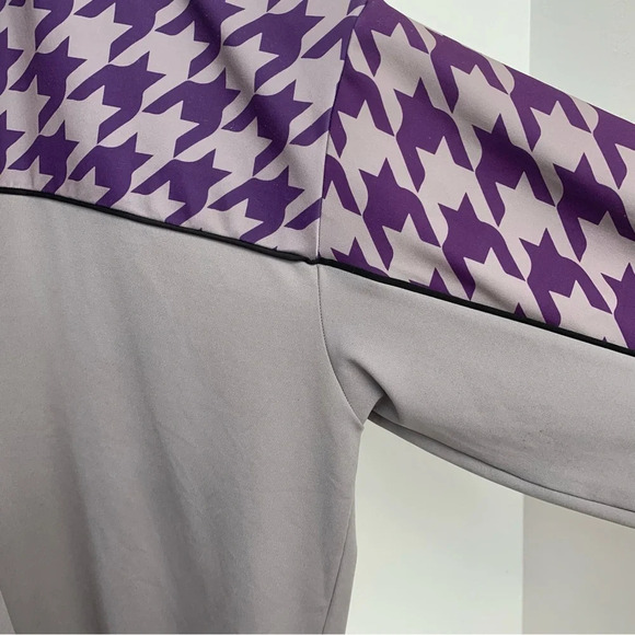 Ashley Sport‎ Hoodie Sweatshirt Woman 26/28  Purple Stretch Athleisure Travel - Picture 4 of 13